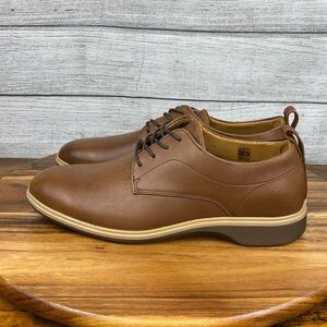 NEW Amberjack The Original Full Grain Leather Chestnut Oxford Shoes Men Size 10